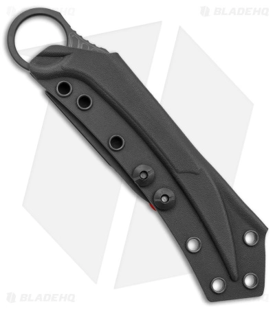 Microtech Signature Series Feather Karambit Fixed Blade Knife (2.25" Black) 5 Microtech Signature Series Feather Karambit Fixed Blade Knife (2.25" Black) - Image 3
