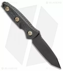Microtech Signature Series Socom Alpha Mini Tanto Fixed Knife CF (3.8" Black) 7 Microtech Signature Series Socom Alpha Mini Tanto Fixed Knife CF (3.8" Black) -Avokelavavat Sales Store Microtech Socom Alpha Mini Tanto CF Black 114M 1DLCS BHQ 99321 jr spine