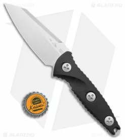 Microtech Socom Alpha Mini Warcom Fixed Blade Knife Black G-10 (3.7" Stonewash) -Avokelavavat Sales Store Microtech Socom Alpha Mini Warcom Fixed Blade Black G 10 SW BHQ 178236 jr bottlecap