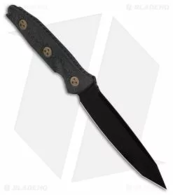 Microtech Socom Alpha T/E SS Fixed Blade Knife Carbon Fiber Black (5.6" Black) -Avokelavavat Sales Store Microtech Socom Alpha TE SS FBK CF 5in Black BHQ 179163 td spine