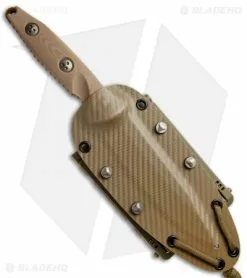 Microtech Socom Alpha Fixed Blade Knife Tan G-10 (5" Tan Serr) 113-2PVDTN -Avokelavavat Sales Store Microtech Socom Alpha Tan G 10 Tan PVD Serr 113 2PVDTN BHQ 74088 jr sheath