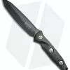 Microtech Socom Alpha Tanto Fixed Blade Knife Carbon Fiber (5" Black) 114-1DLC