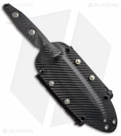 Microtech Socom Alpha Tanto Fixed Blade Knife Carbon Fiber (5" Black) 114-1DLC -Avokelavavat Sales Store Microtech Socom Alpha Tanto CF Black 114 1DLC BHQ 74152 jr sheath