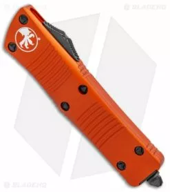 Microtech Troodon S/E OTF Automatic Knife Orange (3" Two-Tone) 139-1OR -Avokelavavat Sales Store Microtech Troodon SE OTF Auto Orange TT 139 1OR BHQ 97629 jr spine