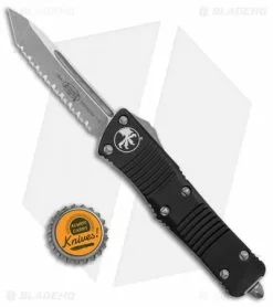 Microtech Troodon Tanto OTF Automatic Knife (3" Apocalyptic Full Serr) 140-12AP -Avokelavavat Sales Store Microtech Troodon TE STW Apocalyptic Standard Serr BHQ 135903 jr bottlecap