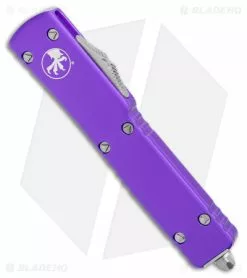 Microtech UTX-70 D/A OTF S/E Automatic Knife Purple (2.4" Stonewash) -Avokelavavat Sales Store Microtech UTX 70 DA OTF SE Auto Purple SW BHQ 98312 jr spine