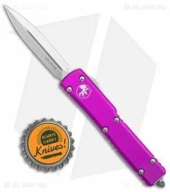 Microtech UTX-70 D/E OTF Automatic Knife Violet (2.4" Stonewash) -Avokelavavat Sales Store Microtech UTX 70 DE OTF Auto Violet SW BHQ 98265 jr bottlecap