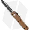 Microtech UTX-70 S/E OTF Automatic Knife Tan (2.4" Two-Tone) 148-1TA