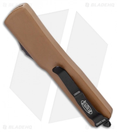 Microtech UTX-70 S/E OTF Automatic Knife Tan (2.4" Two-Tone) 148-1TA 5 Microtech UTX-70 S/E OTF Automatic Knife Tan (2.4" Two-Tone) 148-1TA - Image 3