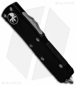 Microtech UTX-85 D/E OTF Automatic Knife Black (3.125" Bead Blast) 232-7 -Avokelavavat Sales Store Microtech UTX 85 Black Bead Blast 232 7 BHQ 49736 jr spine