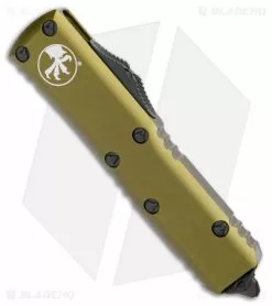 Microtech UTX-85 D/E OTF Automatic Knife OD Green (3.125" Black) 7 Microtech UTX-85 D/E OTF Automatic Knife OD Green (3.125" Black) -Avokelavavat Sales Store Microtech UTX 85 DE OTF Auto OD Green Black BHQ 81507 jr spine
