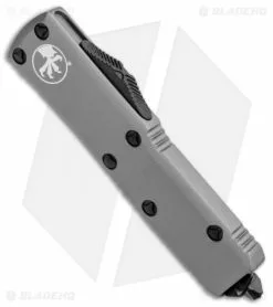 Microtech UTX-85 D/E OTF Automatic Knife Gray (3.125" Black) 232-1GY -Avokelavavat Sales Store Microtech UTX 85 DE OTF Gray Black 232 1GY BHQ 93392 jr spine