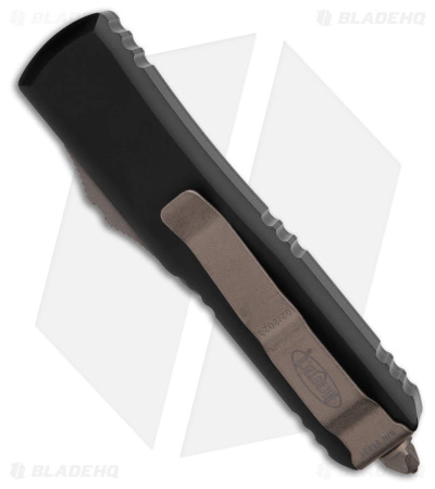 Microtech UTX-85 S/E OTF Automatic Knife Black (3.125" Bronze Apocalyptic) 5 Microtech UTX-85 S/E OTF Automatic Knife Black (3.125" Bronze Apocalyptic) - Image 3