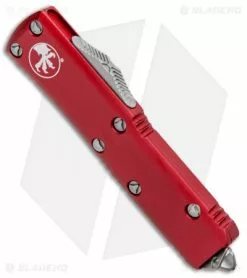 Microtech UTX-85 S/E OTF Automatic Knife Red (3.125" Satin) 231-4RD 7 Microtech UTX-85 S/E OTF Automatic Knife Red (3.125" Satin) 231-4RD -Avokelavavat Sales Store Microtech UTX 85 SE OTF Auto Red Satin 231 4RD BHQ 99516 jr spine