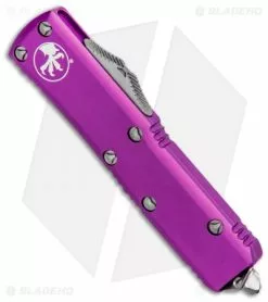 Microtech UTX-85 S/E OTF Automatic Knife Violet (3.125" Satin Serr) 7 Microtech UTX-85 S/E OTF Automatic Knife Violet (3.125" Satin Serr) -Avokelavavat Sales Store Microtech UTX 85 SE OTF Auto Violet Satin Serr 231 5VI BHQ 97176 jr spine