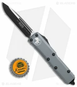 Microtech UTX-85 S/E OTF Automatic Knife Gray (3.125" Black) 231-1GY -Avokelavavat Sales Store Microtech UTX 85 SE gray black 231 1GY BHQ 69042 er size