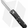 Microtech UTX-85 Spartan OTF Automatic Knife Black (3.1" Stonewash)
