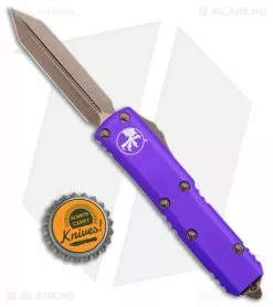 Microtech UTX-85 Spartan OTF Automatic Knife Purple (3.1" Bronze Apocalyptic) 9 Microtech UTX-85 Spartan OTF Automatic Knife Purple (3.1" Bronze Apocalyptic) -Avokelavavat Sales Store Microtech UTX 85 Spartan OTF Auto Purple Bronze Apocalyptic BHQ 176098 jr bottlecap