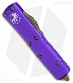 Microtech UTX-85 Spartan OTF Automatic Knife Purple (3.1" Bronze Apocalyptic) 7 Microtech UTX-85 Spartan OTF Automatic Knife Purple (3.1" Bronze Apocalyptic) -Avokelavavat Sales Store Microtech UTX 85 Spartan OTF Auto Purple Bronze Apocalyptic BHQ 176098 jr spine