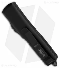 Microtech UTX-85 Spartan Tactical OTF Automatic Knife (3.1" Black Double FS) 8 Microtech UTX-85 Spartan Tactical OTF Automatic Knife (3.1" Black Double FS) -Avokelavavat Sales Store Microtech UTX 85 Spartan Tactical OTF AK 3in Black Double FS BHQ 179140 td side