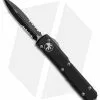 Microtech Ultratech D/E OTF Automatic Knife CC (3.4" Black Serr) 122-2