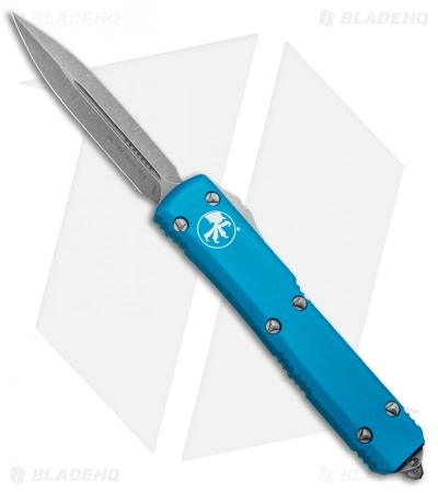 Microtech Ultratech D/E OTF Automatic Knife Turquoise CC (3.4" Apocalyptic) 3 Microtech Ultratech D/E OTF Automatic Knife Turquoise CC (3.4" Apocalyptic)
