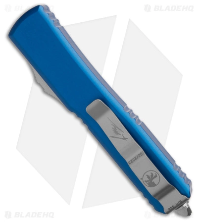 Microtech Ultratech Hellhound Razor OTF Automatic Blue (3.4" SW) 119R-10BLS 5 Microtech Ultratech Hellhound Razor OTF Automatic Blue (3.4" SW) 119R-10BLS - Image 3
