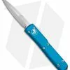 Microtech Ultratech Bayonet OTF Automatic Knife Turquoise CC (3.4" Satin)