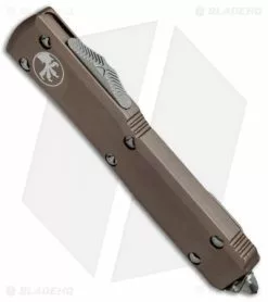 Microtech Ultratech Spartan OTF Automatic Knife Tan CC (3.4" Stonewash) 223-10TA -Avokelavavat Sales Store Microtech Ultratech OTF Spartan SW Tan 223 10TA BHQ 52040 jr spine