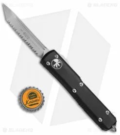 Microtech Ultratech T/E OTF Automatic Knife CC (3.4" Bead Blast Full Serr) 9 Microtech Ultratech T/E OTF Automatic Knife CC (3.4" Bead Blast Full Serr) -Avokelavavat Sales Store Microtech Ultratech OTF TE Black BB Full Serr 123 9 BHQ 67982 jr bottlecap