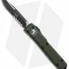 Microtech Ultratech S/E OTF Automatic Knife OD Green CC (3.4" Black Serr) -Avokelavavat Sales Store Microtech Ultratech SE OTF Auto OD Green CC Black Serr 121 2OD BHQ 67532 jr