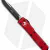 Microtech Ultratech S/E OTF Automatic Knife Red CC (3.4" Black) 121-1RD -Avokelavavat Sales Store Microtech Ultratech SE OTF Auto Red CC Black 121 1RD BHQ 51581 jr