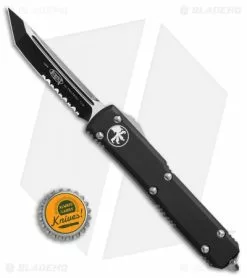 Microtech Ultratech T/E OTF Automatic Knife CC (3.4" Black Serr) -Avokelavavat Sales Store Microtech Ultratech TE CC black serr BHQ 67657 er size jr