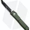 Microtech Ultratech T/E OTF Automatic Knife OD Green CC (3.4" Black Serr) -Avokelavavat Sales Store Microtech Ultratech TE OTF OD Green Black Serr 123 2CCOD BHQ 50987 jr 1