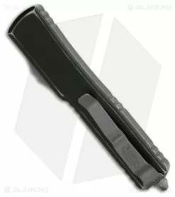 Microtech UTX-70 D/E OTF Automatic Knife Distressed OD Green (2.4" Apocalyptic ) -Avokelavavat Sales Store Microtech Utx 70 DE OTF AK Distressed OD Green 2in Apocalyptic BHQ 181703 td side