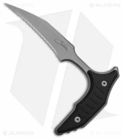 Microtech Bastinelli Bee Wharncliffe Push Dagger Black G-10 (2.5" BB Full Serr) -Avokelavavat Sales Store Microtech Wharncliffe Double Push Dagger Black G10 2in BB Full Serr BHQ 143302 td