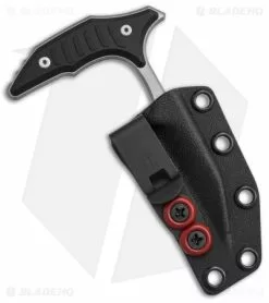 Microtech Bastinelli Bee Wharncliffe Push Dagger Black G-10 (2.5" BB Full Serr) -Avokelavavat Sales Store Microtech Wharncliffe Double Push Dagger Black G10 2in BB Full Serr BHQ 143302 td sheath