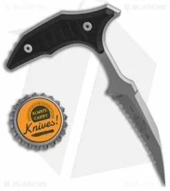 Microtech Bastinelli Bee Wharncliffe Push Dagger Black G-10 (2.5" BB Full Serr) -Avokelavavat Sales Store Microtech Wharncliffe Double Push Dagger Black G10 2in BB Full Serr BHQ 143302 td size
