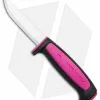 Morakniv Basic 511 Fixed Blade Knife Black/Pink (3.5" Satin)