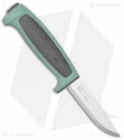 Morakniv Basic 511 Fixed Blade Knife Gray/Teal (3.5" Satin)