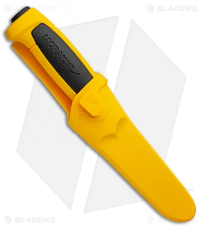Morakniv Basic 546 Fixed Blade Knife Yellow (3.625" Satin) 5 Morakniv Basic 546 Fixed Blade Knife Yellow (3.625" Satin) - Image 3