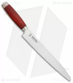 Mora Classic 10" Bread Kitchen Knife Red Birch Wood 1891