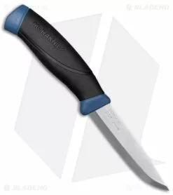 Morakniv Mora Companion Adventure Mix Fixed Blade Knife Black/Blue Polymer (4" Satin)