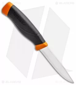 Morakniv Companion Heavy Duty Fixed Blade Black/Orange (3.88" Satin) 7 Morakniv Companion Heavy Duty Fixed Blade Black/Orange (3.88" Satin) -Avokelavavat Sales Store Mora Companion Heavy Duty SS Black Orange Satin BHQ 90413 jr spine