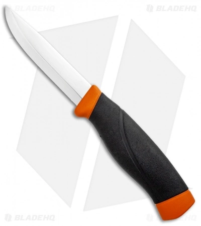 Morakniv Companion Heavy Duty Fixed Blade Black/Orange (3.88" Satin) 3 Morakniv Companion Heavy Duty Fixed Blade Black/Orange (3.88" Satin)