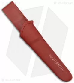 Morakniv Companion Spark Red W/ Fire Starter (4" Satin) -Avokelavavat Sales Store Mora Companion Spark Red Peggabl BHQ 102192 jr sheath