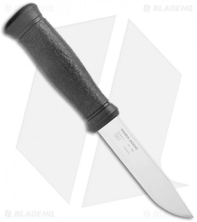 Morakniv 130th Anniversary Mora 2000 Fixed Blade Knife Black (4.25" Satin) 4 Morakniv 130th Anniversary Mora 2000 Fixed Blade Knife Black (4.25" Satin) - Image 2