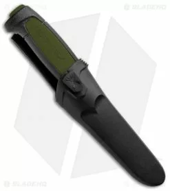 Morakniv Basic 511 Fixed Blade Knife Black/OD Green (3.5" Satin) -Avokelavavat Sales Store Morakniv Basic 511 Fixed Black OD Green Satin BHQ 85394 jr sheath