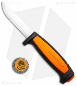 Morakniv Basic 546 Fixed Blade Knife Black/Orange (3.5" Satin) -Avokelavavat Sales Store Morakniv Basic 511 Fixed Black Orange Satin BHQ 85392 jr bottlecap