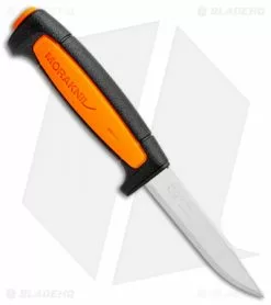 Morakniv Basic 546 Fixed Blade Knife Black/Orange (3.5" Satin) -Avokelavavat Sales Store Morakniv Basic 511 Fixed Black Orange Satin BHQ 85392 jr spine